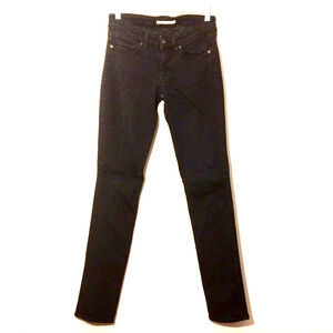 RICH & SKINNY womens jeans 28 black low rise skinny leg stretch denim